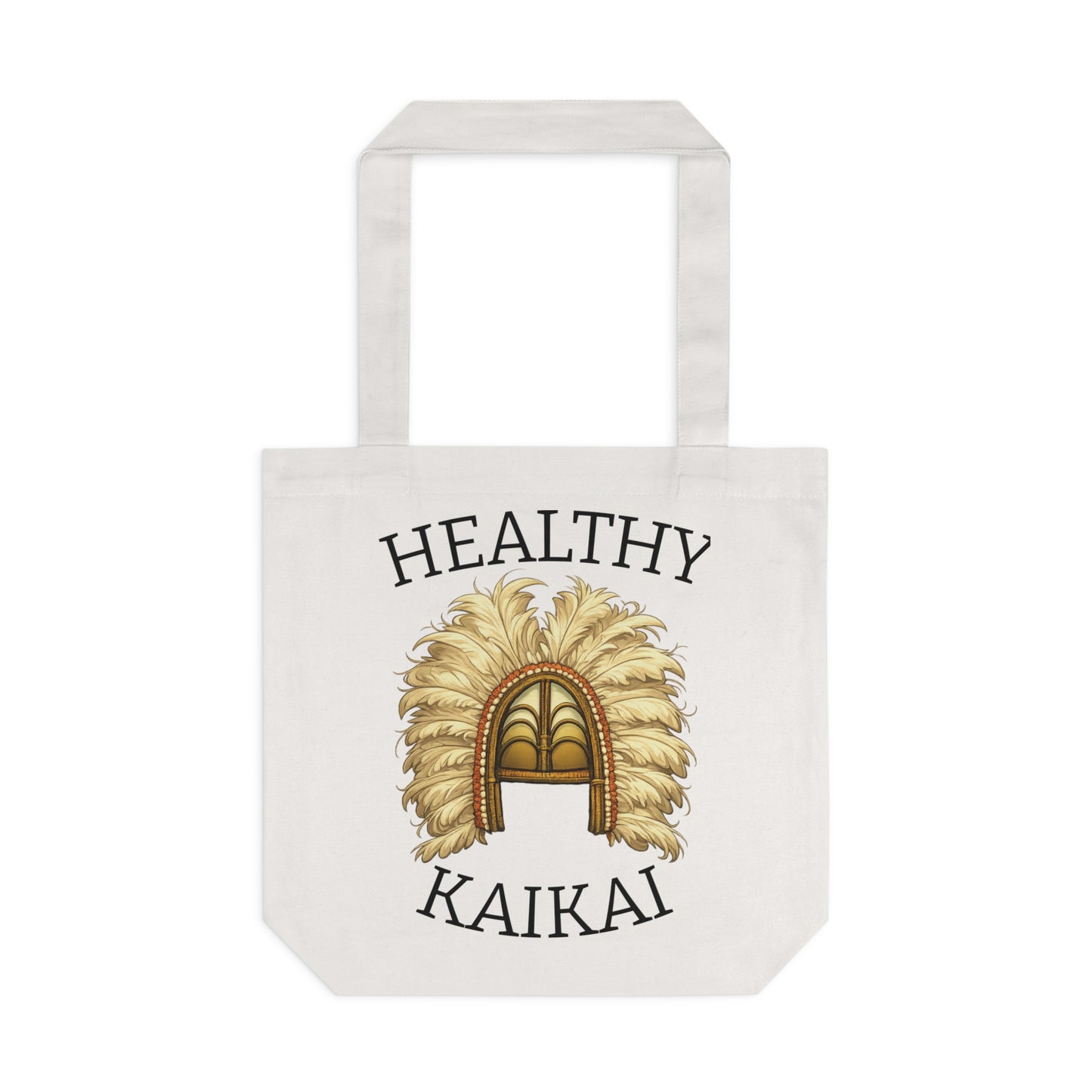 Healthy Kaikai Natural Cotton Tote Bag