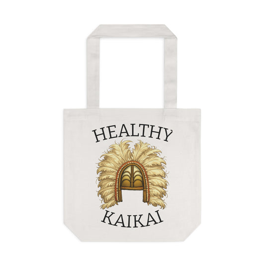 Healthy Kaikai Natural Cotton Tote Bag